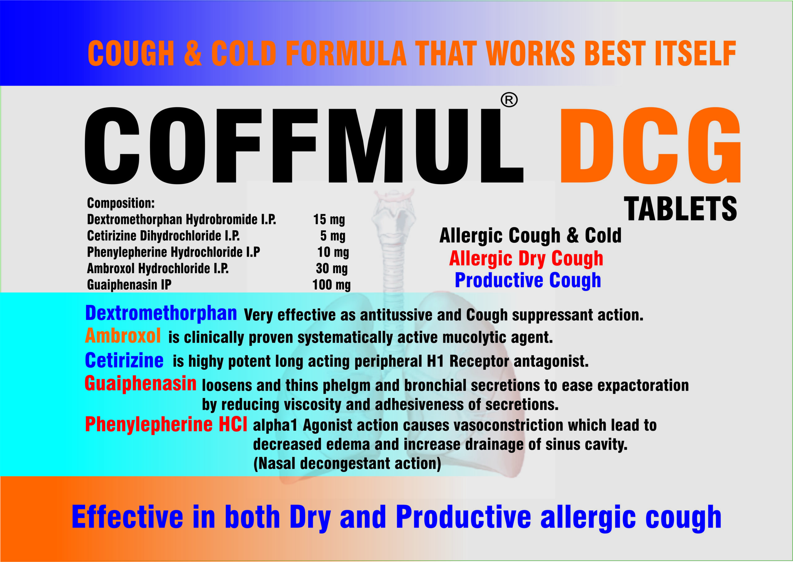 Coffmul®DCG Tablet