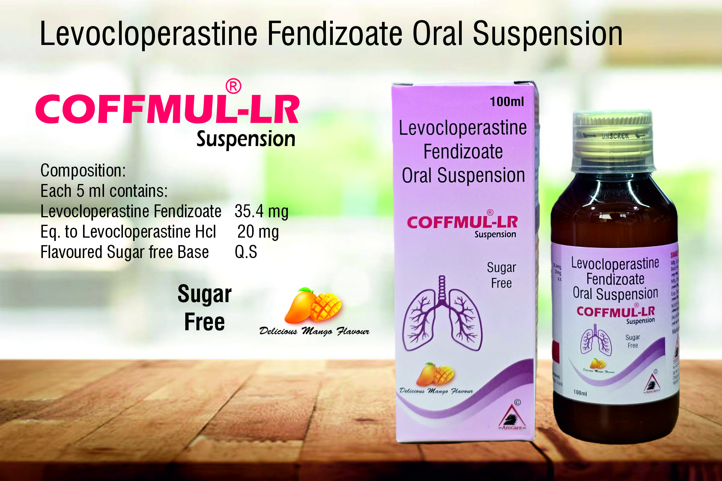 Coffmul®LR Syrup | Amcare Pharmaceuticals