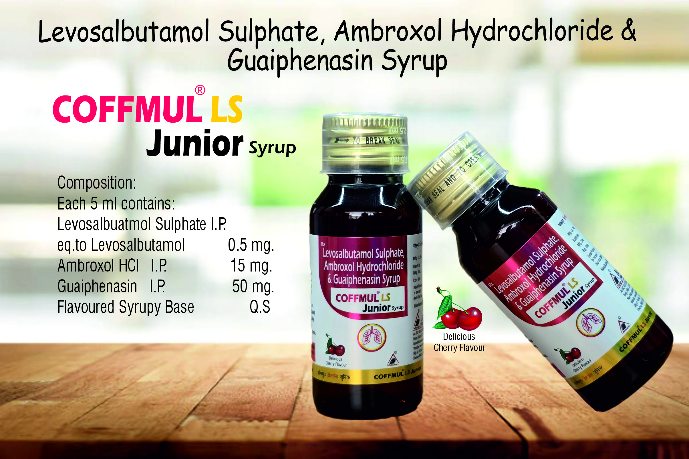 Coffmul®LS JUNIOR Syrup | Amcare Pharmaceuticals