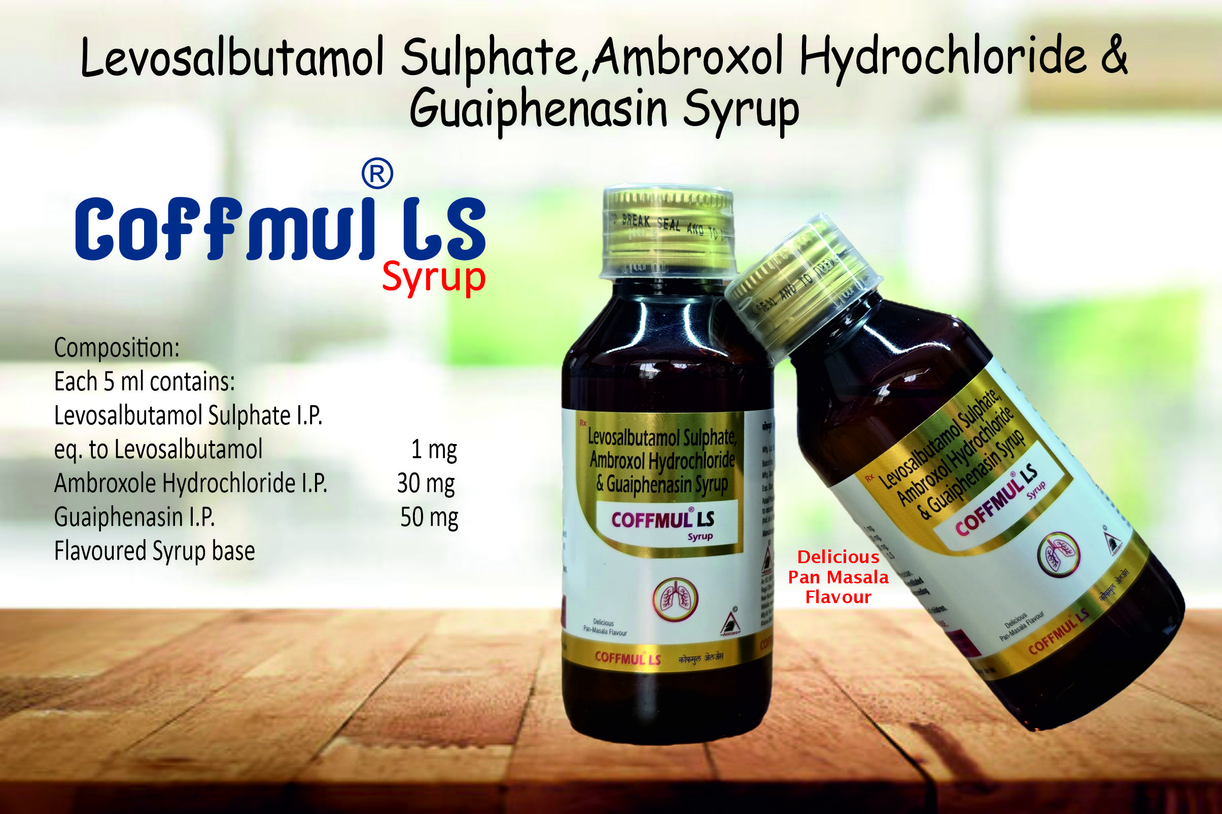 Coffmul®LS Syrup | Amcare Pharmaceuticals