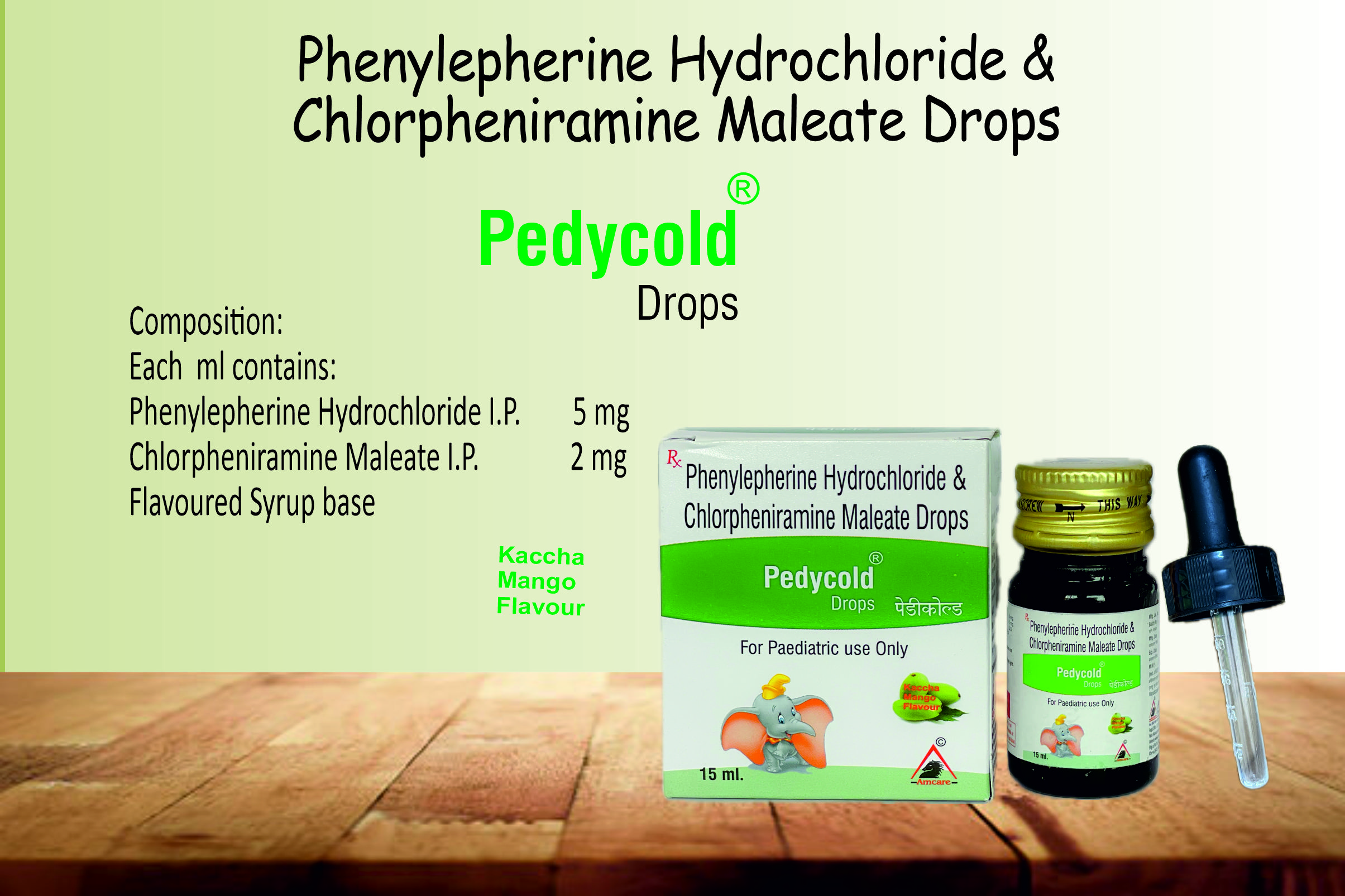 Pedycold® Drops | Amcare Pharmaceuticals