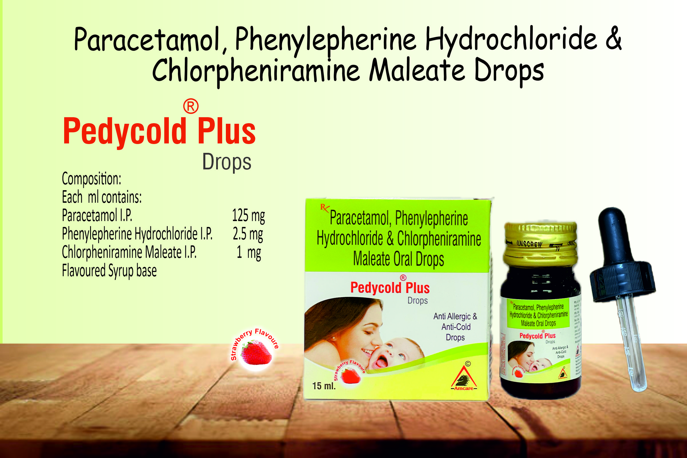 Pedycold®Plus Drops | Amcare Pharmaceuticals
