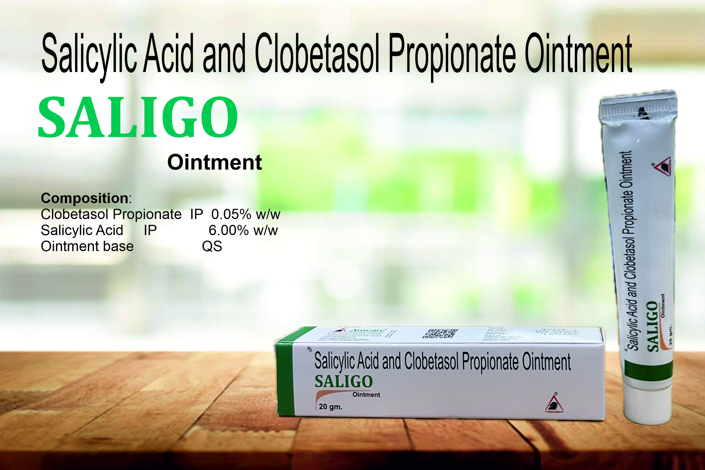 Saligo Ointment | Amcare Pharmaceuticals