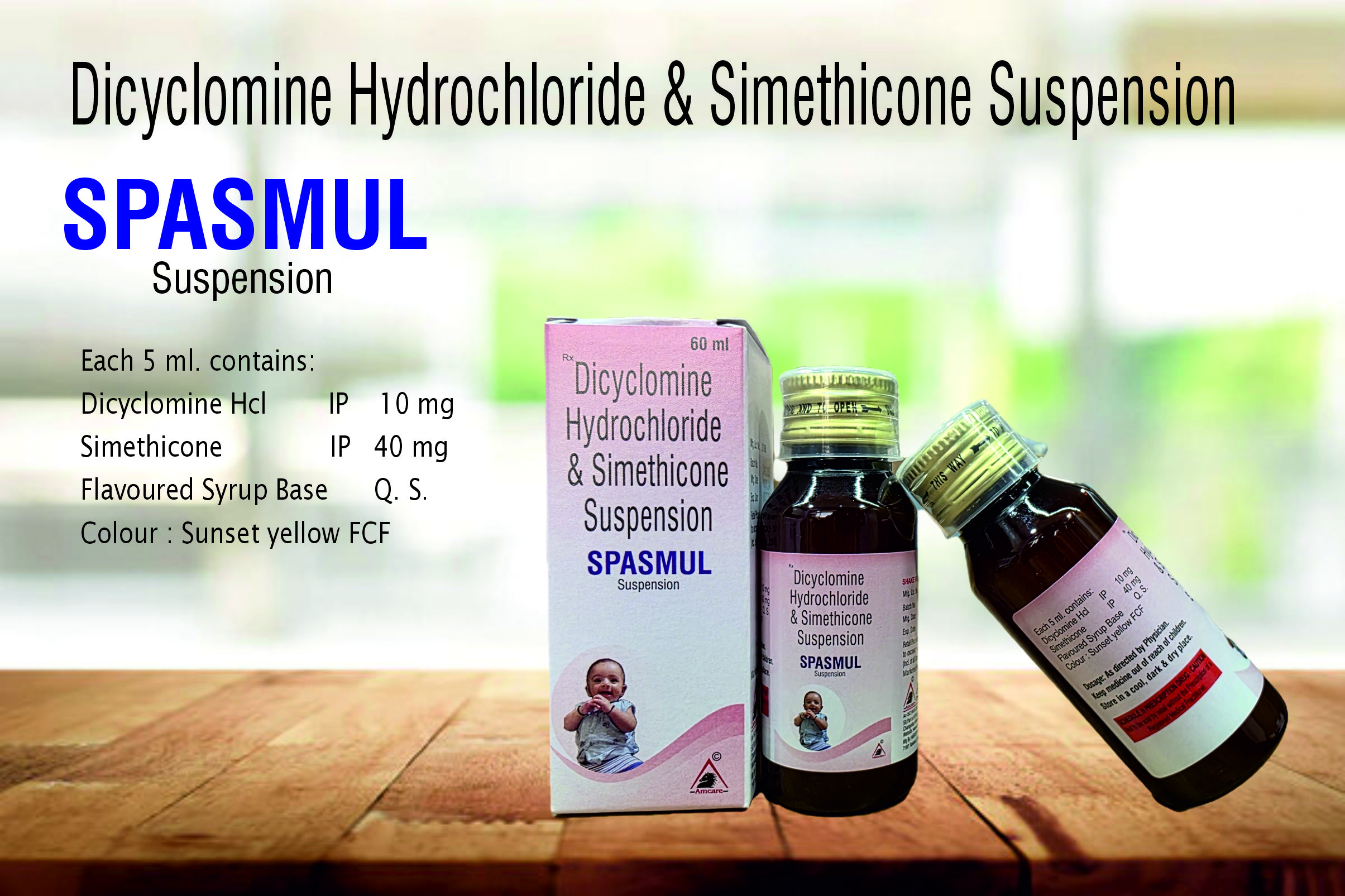 SPASMUL SUSPENSION | Amcare Pharmaceuticals