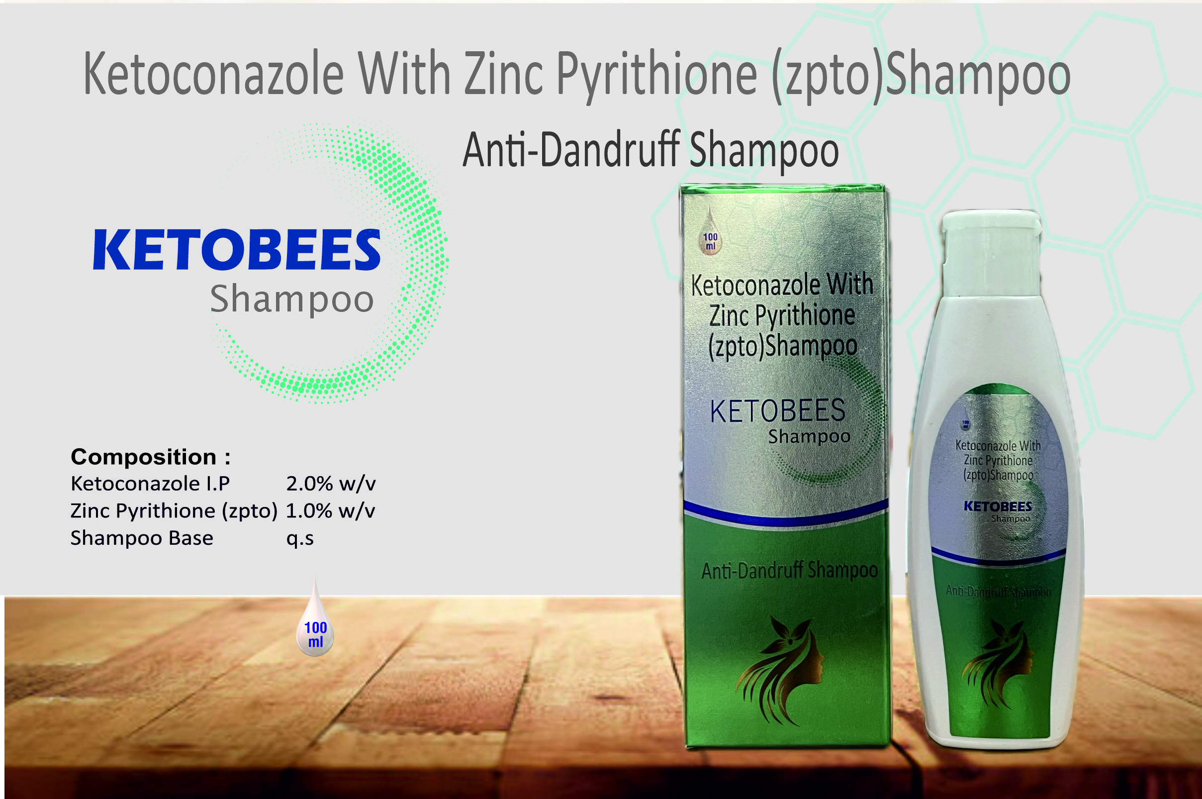 KETOBEES Shampoo | Amcare Pharmaceuticals