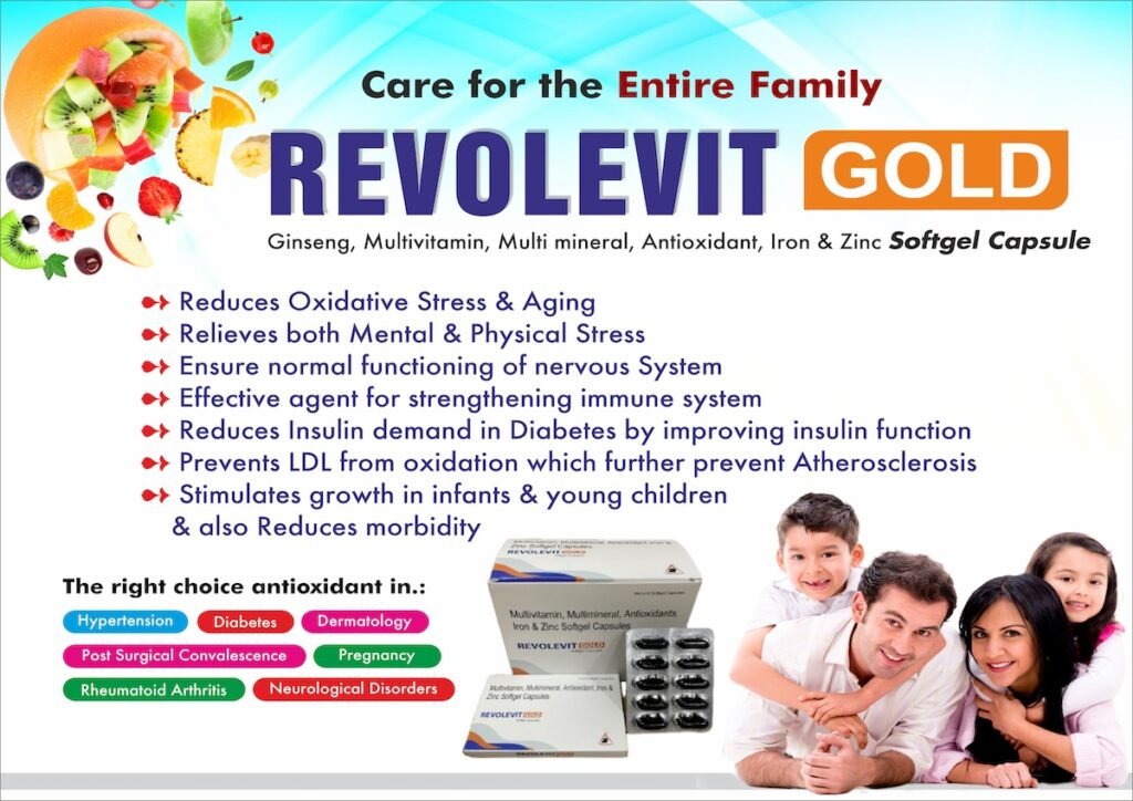 REVOLEVIT GOLD Soft caps - Amcare Pharma
